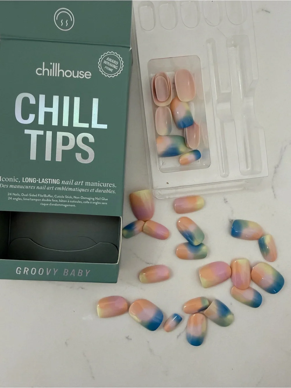 Chillhouse Groovy Baby Multicolor Press-On Nails